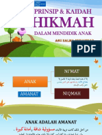 Hikmah Mendidik Anak