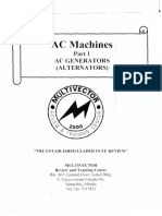 AC Machines (Alternators) PDF