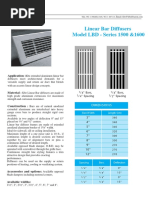 Linear Bar Grilles