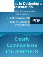 Guidelines in Designing A Presentation