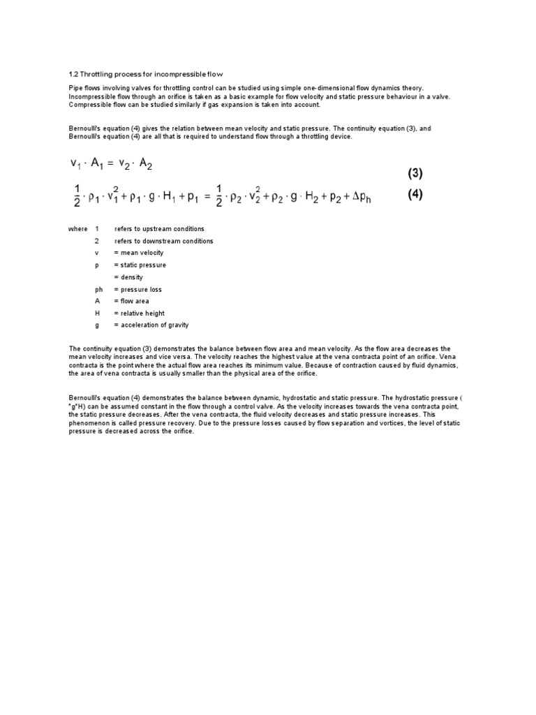 Throttling Process For Liquid PDF