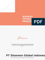 Business Opportunity Presentation