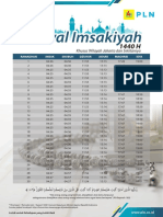 Editable - Jadwal Imsakiyah Ramadan 1440H - PLN