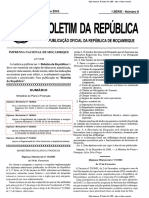 Diploma Ministerial Nº 19 - 2003 de 19 de Fevereiro