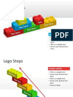 1064 Lego Blocks Powerpoint Template