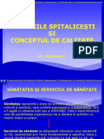 Serviciile Spitalicesti Si Calitatea