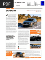 DACIA SANDERO NA "TURBO-OS MELHORES CARROS"
