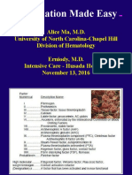 Coagulation Made Easy