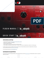 Plugin Manual: BX - Subsynth