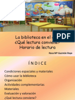 03.- La Biblioteca en El Aula. Rosita