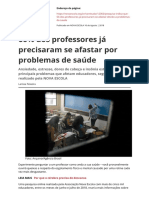 66 Dos Professores Ja Precisaram Se Afastar Por Problemas de Saudepdf