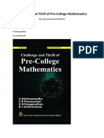 [RMO INMO IMO IIT JEE NTSE KVPY] Krishnamurthy Pranesachar Ranganathan Venkatachala - Challenge and Thrill of Pre-College Mathematics (2018, New Age International Publishers).pdf