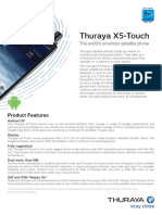 Thuraya X5-Touch Factsheet