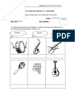 Identifica Según Clasificación de Instrumentos Musicales