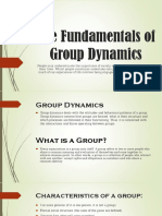 Group#1 Fundamentals of Group Dynamics