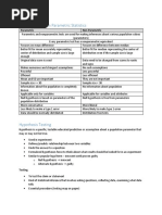 Parametric Vs Non Parametric Statistics