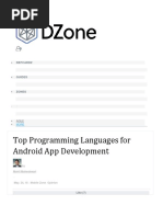 A List of Android Languages