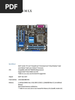 Pegatron Corporation 2AB6 Mainboard Specs | PDF