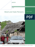 Brexit and State Pensions: Briefing Paper