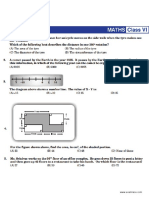 NSTSE Sample Paper Class 6 PDF