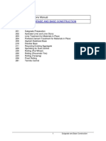 Standard Subgrade and Base Construction 200