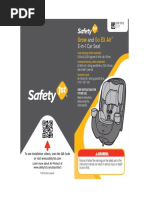 User Guide - Safety 1st Grow and Go EX Air 3-In-1 Convertible Car Seat - Item No CC190