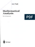 Livro Análise Matemática - Pugh