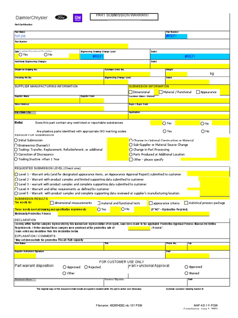 PSW | PDF | Customer | Engineering