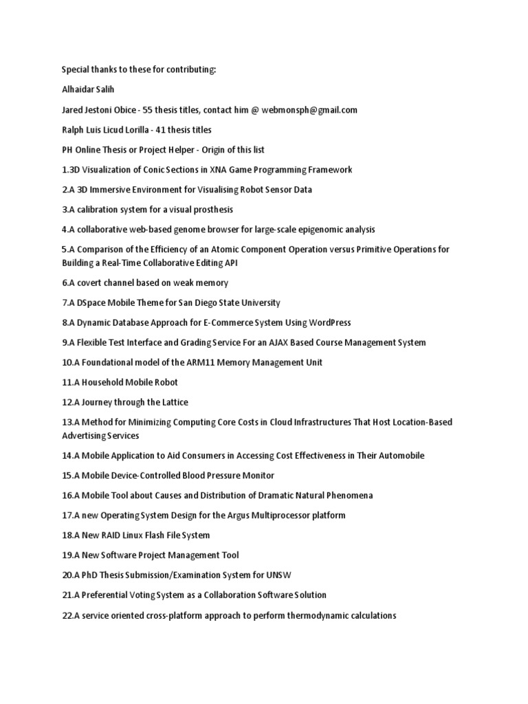 What is a capstone project image