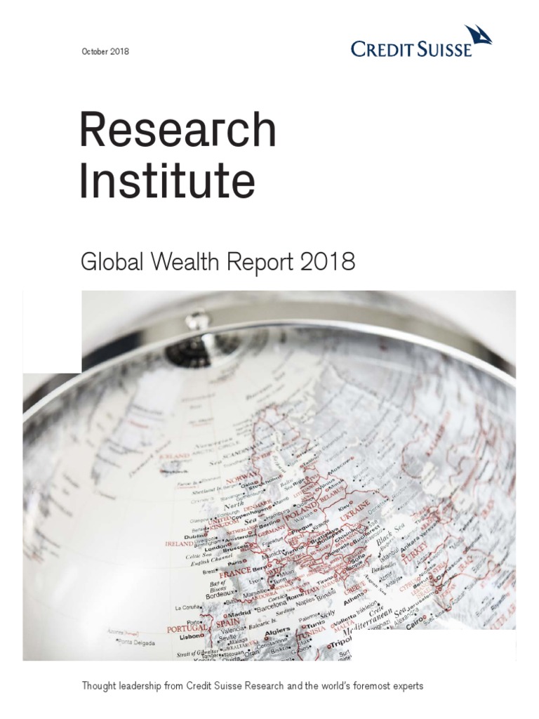 UBS Global Wealth Report 2018 en PDF Wealth Economic Inequality