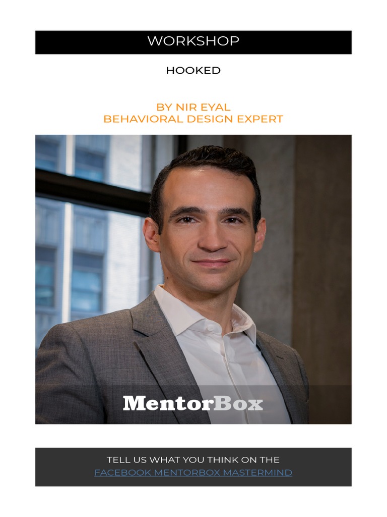 Workshop Hooked Nir Eyal Fillable | PDF | Reward System | Habits