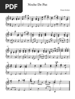 Noche de Paz - Piano
