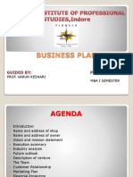 Business Plan: Guided By: Presented by