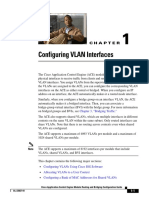 Configuring VLAN Interfaces: Chapter 3, "Bridging Traffic."