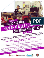 Back To School Health Fair 2019 District 3