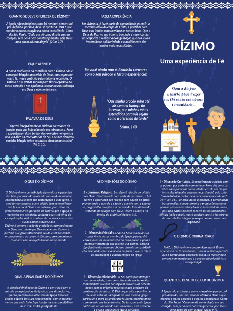 Dízimo | Download grátis PDF | Dízimo | Igreja católica