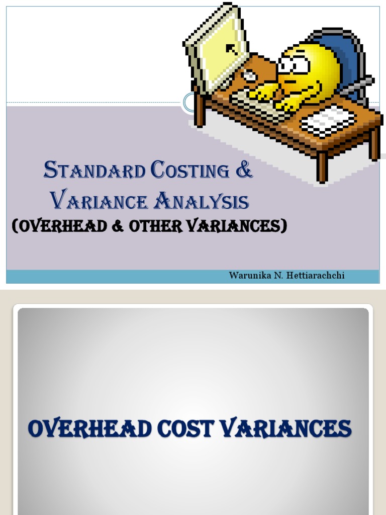 Overhead and Other Variances PDF | PDF | Labour Economics | Variance