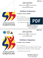 5 SKMT Certificate of Appearance