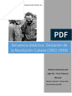 Gestación y Consolidación de La Revolución Cubana