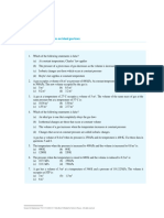 Quiz 19: Multiple-Choice Questions On Ideal Gas Laws