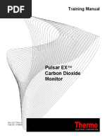 Pulsar EX Carbon Dioxide Monitor: Training Manual