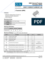 SMD General Purpose Transistor (NPN)