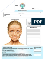 Ficha de Avaliação Facial Preenchedor