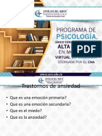 Diapositiva Trastornos de Ansiedad