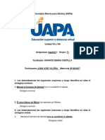 Juan Jose Viloria - Tarea 4de La Unidad 4 (Español 1)