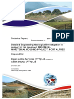 Housing Geotechnical Report