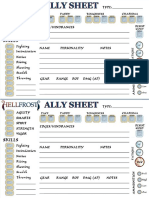 Hellfrost Ally Sheet