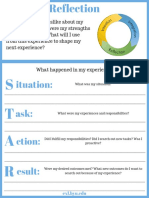 reflection worksheet