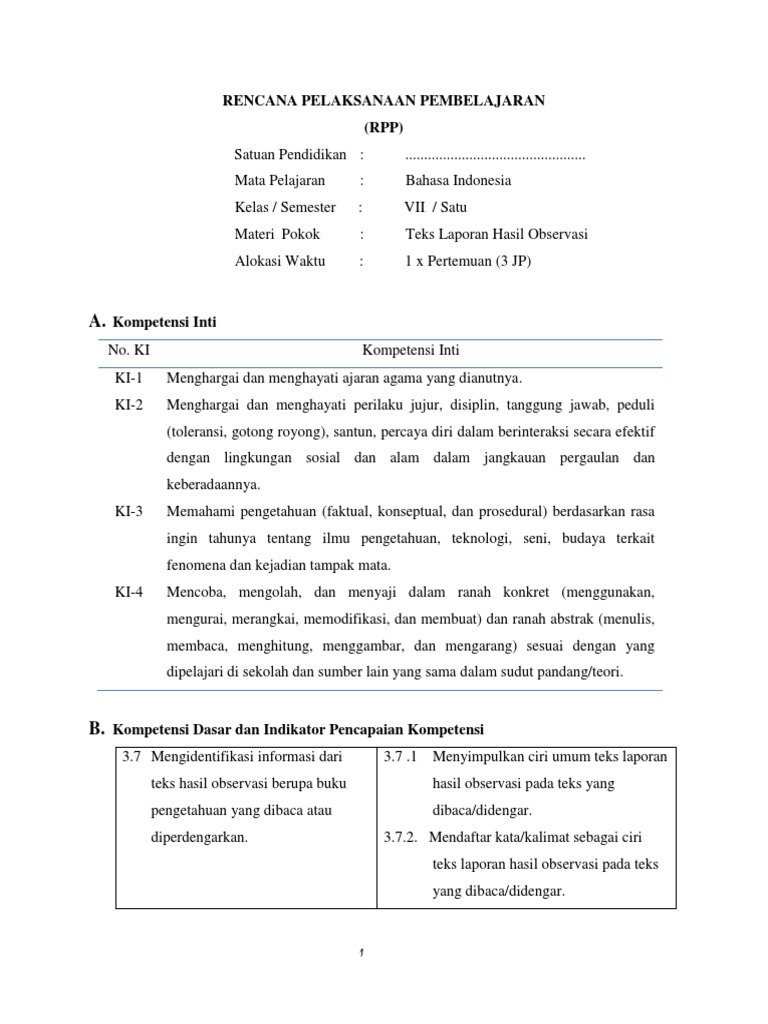 Bagaimana Ciri Ciri Umum Teks Laporan Hasil Observasi  Ini Cirinya