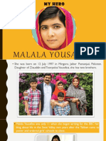My Hero: Malala Yousafzai